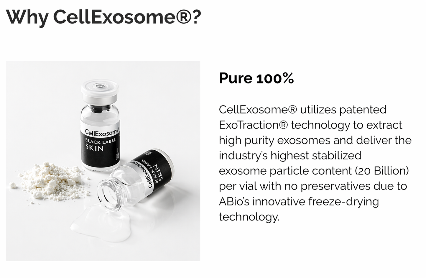 Cellexosome Black Label Hair